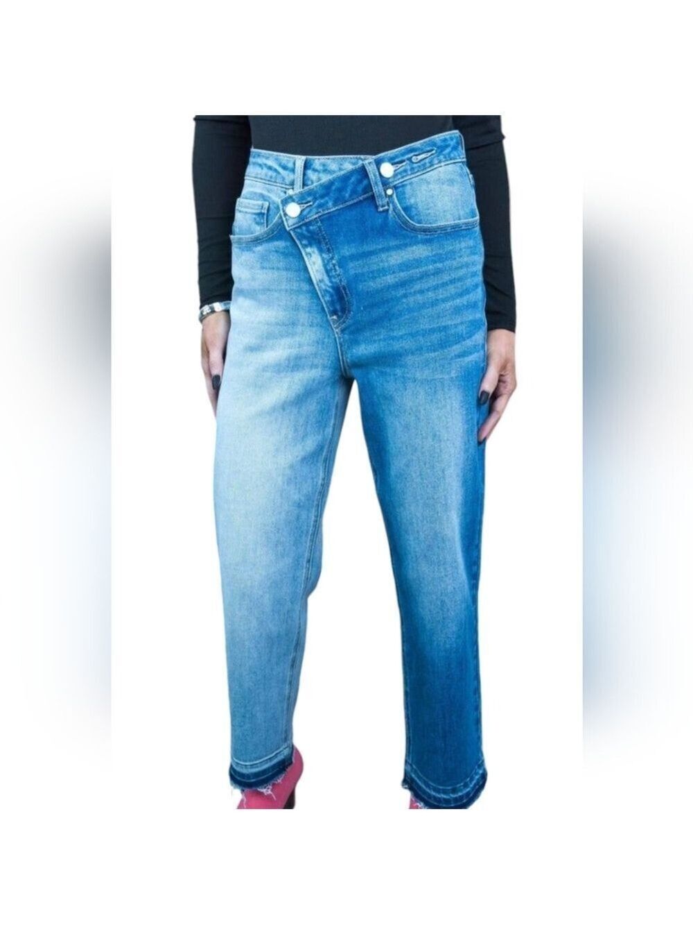 HP. Risen Criss Cross Jeans